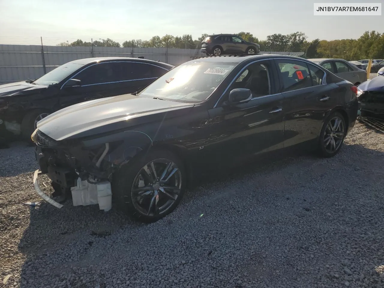 JN1BV7AR7EM681647 2014 Infiniti Q50 Base