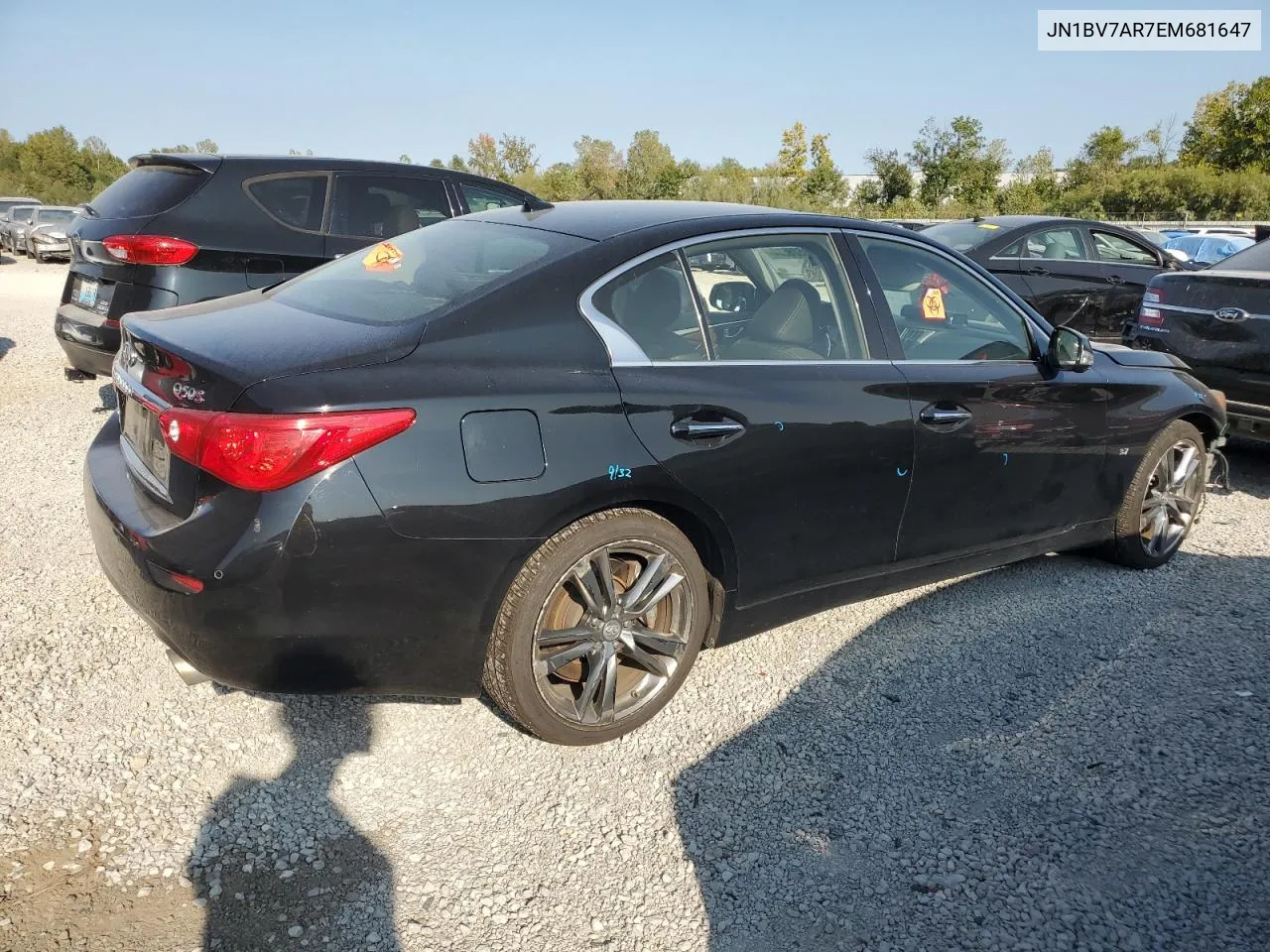 JN1BV7AR7EM681647 2014 Infiniti Q50 Base