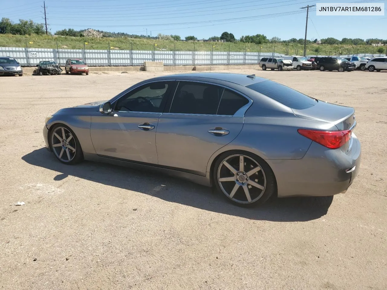 2014 Infiniti Q50 Base VIN: JN1BV7AR1EM681286 Lot: 70572494