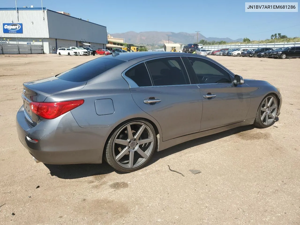 2014 Infiniti Q50 Base VIN: JN1BV7AR1EM681286 Lot: 70572494