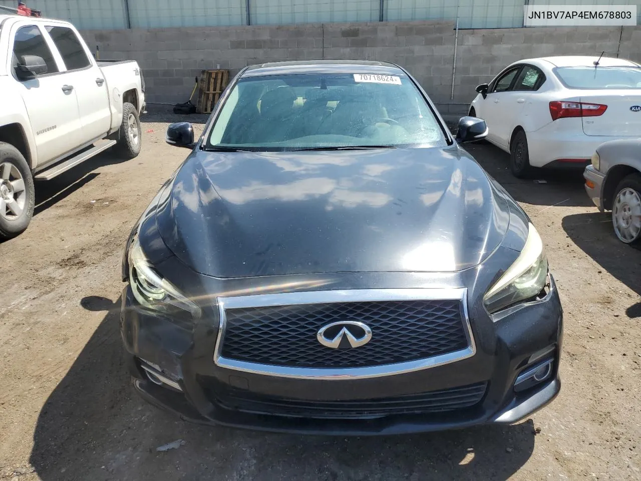 JN1BV7AP4EM678803 2014 Infiniti Q50 Base