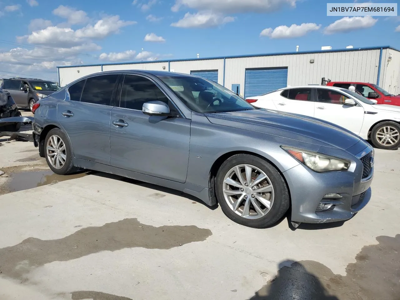 2014 Infiniti Q50 Base VIN: JN1BV7AP7EM681694 Lot: 70849604