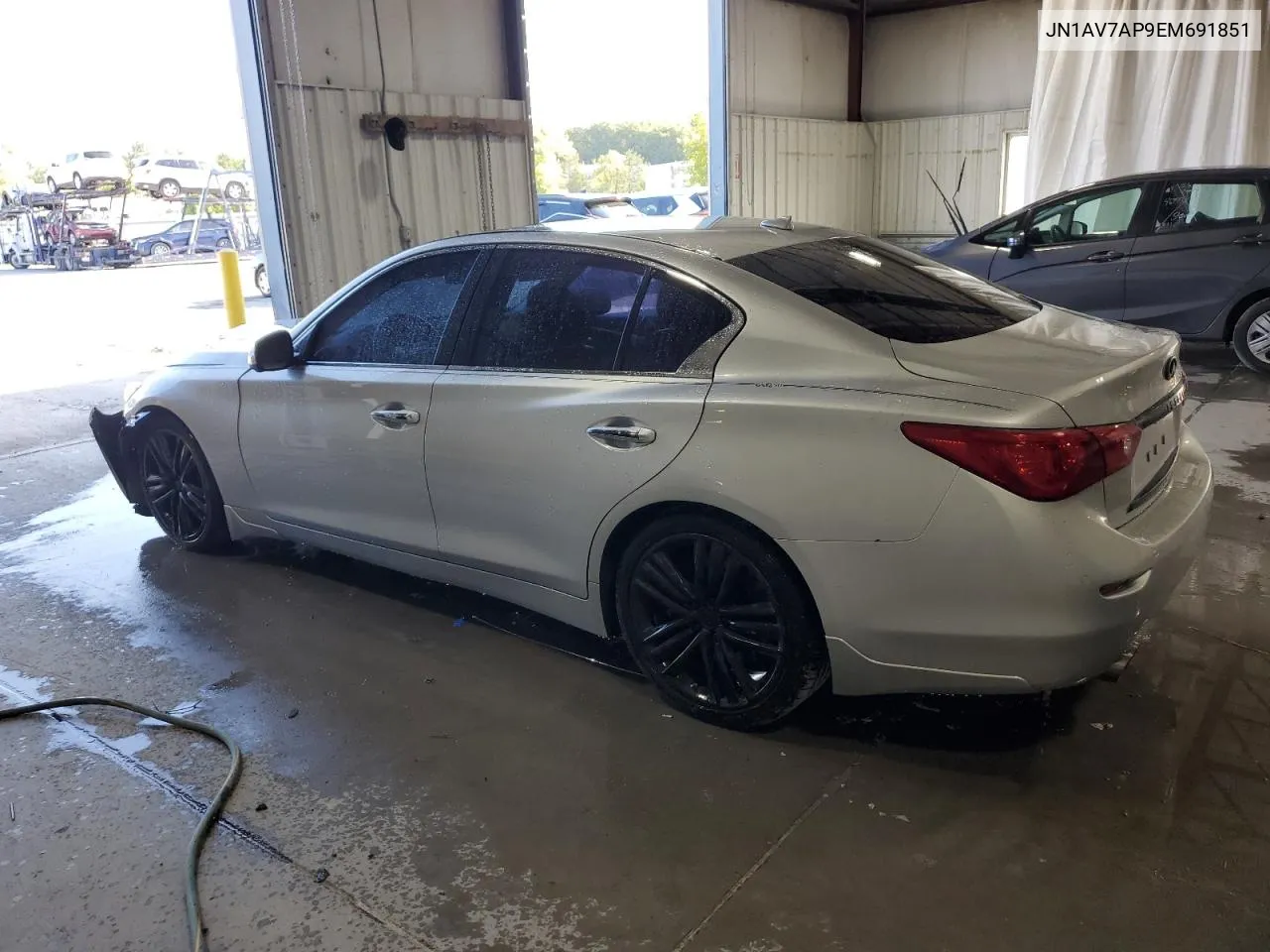 JN1AV7AP9EM691851 2014 Infiniti Q50 Hybrid Premium