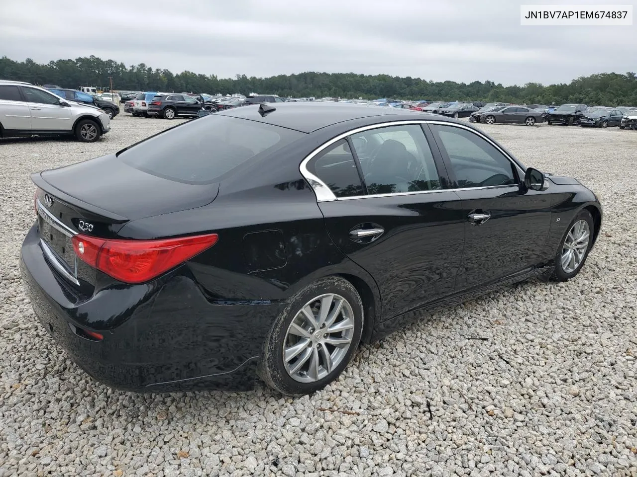 2014 Infiniti Q50 Base VIN: JN1BV7AP1EM674837 Lot: 71389914