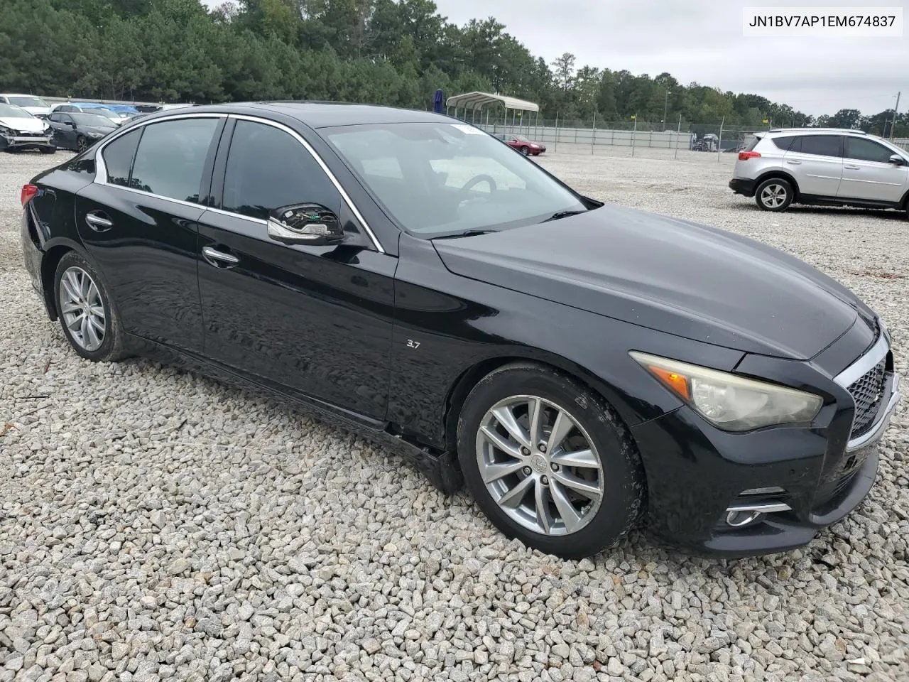 2014 Infiniti Q50 Base VIN: JN1BV7AP1EM674837 Lot: 71389914