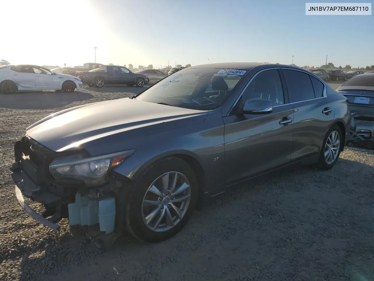 JN1BV7AP7EM687110 2014 Infiniti Q50 Base