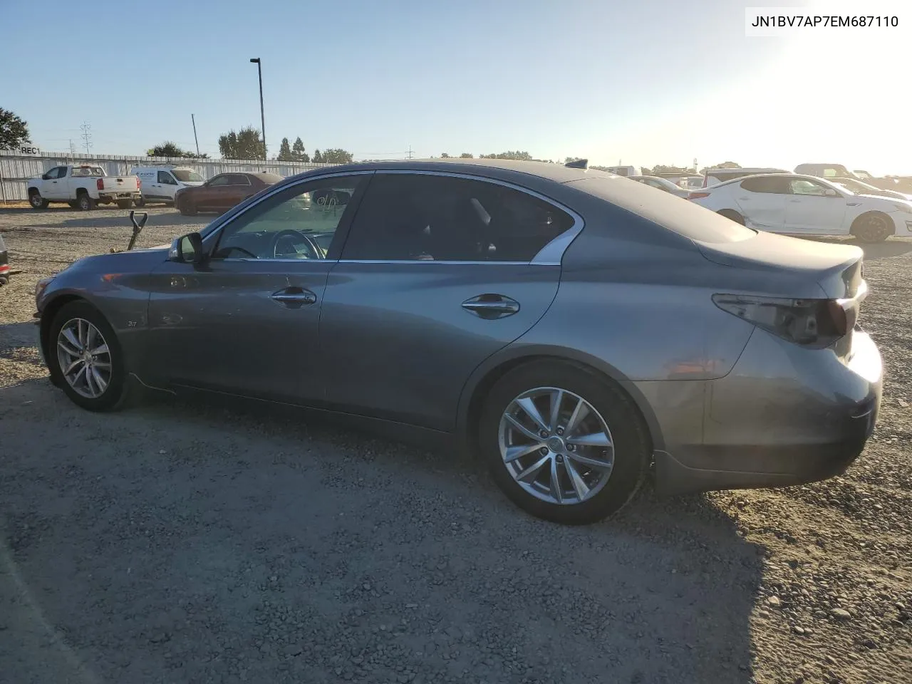 2014 Infiniti Q50 Base VIN: JN1BV7AP7EM687110 Lot: 71394304