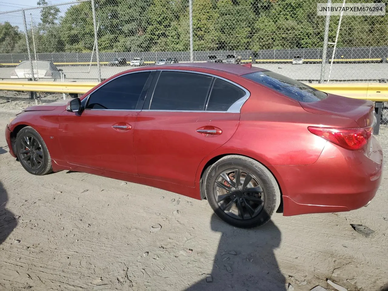 JN1BV7APXEM676294 2014 Infiniti Q50 Base