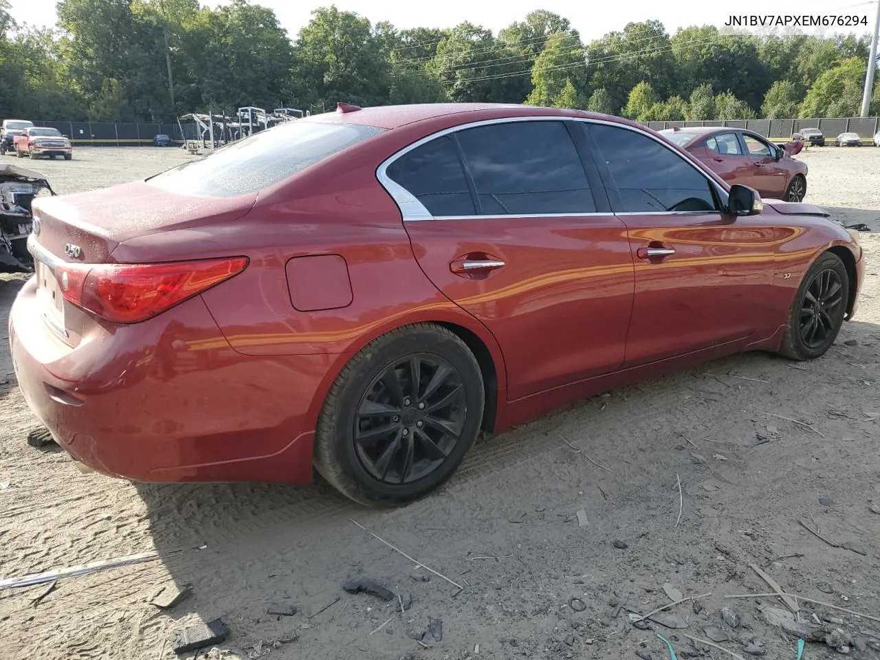 JN1BV7APXEM676294 2014 Infiniti Q50 Base