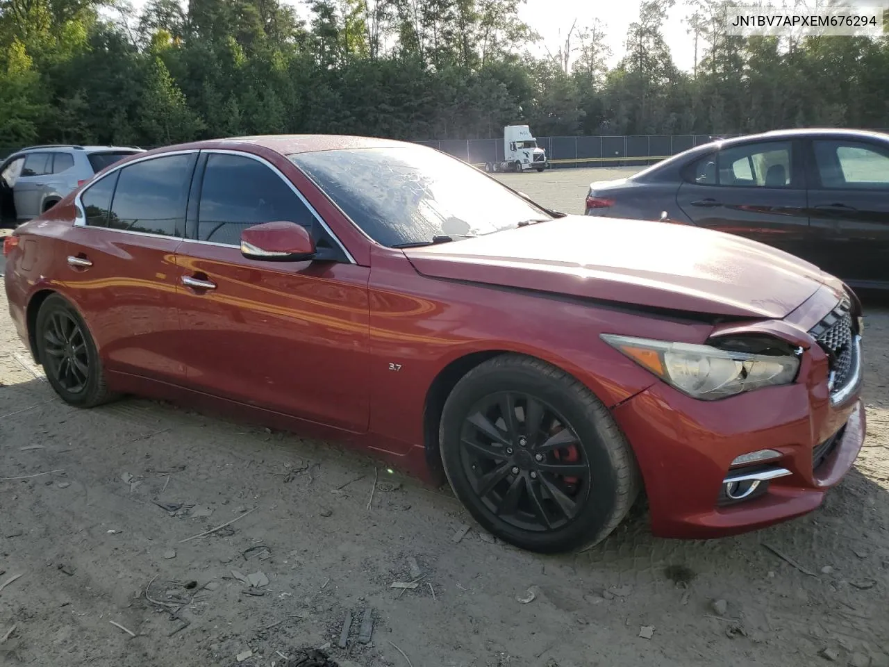 JN1BV7APXEM676294 2014 Infiniti Q50 Base