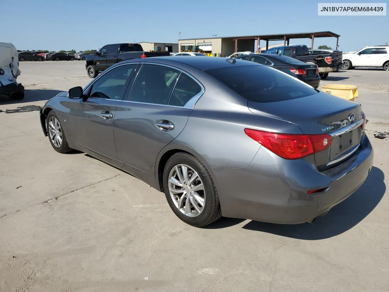 2014 Infiniti Q50 Base VIN: JN1BV7AP6EM684439 Lot: 71497304