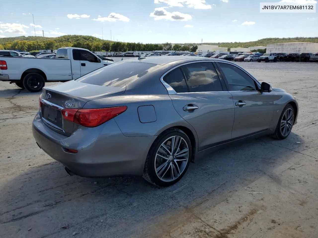 JN1BV7AR7EM681132 2014 Infiniti Q50 Base