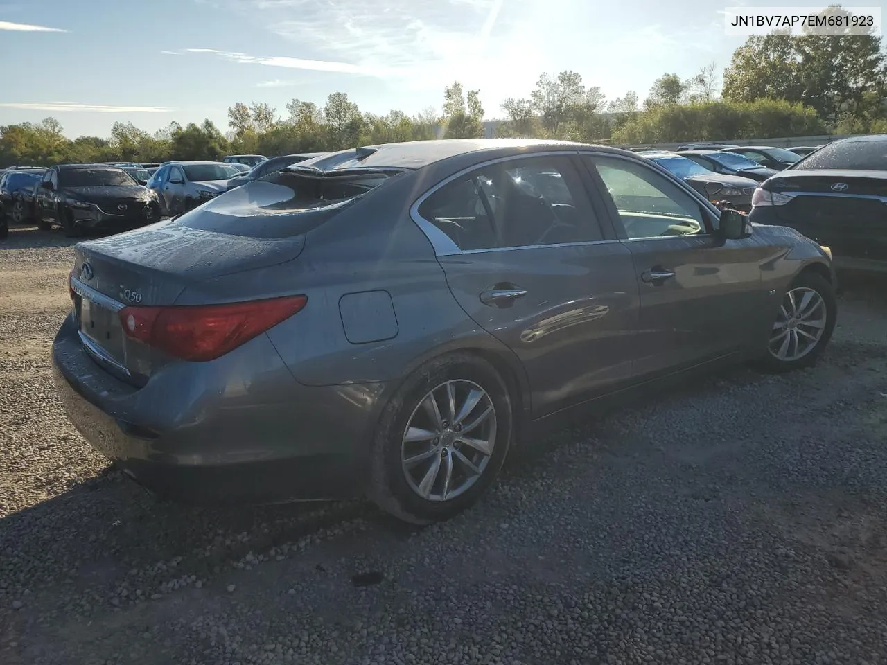 JN1BV7AP7EM681923 2014 Infiniti Q50 Base