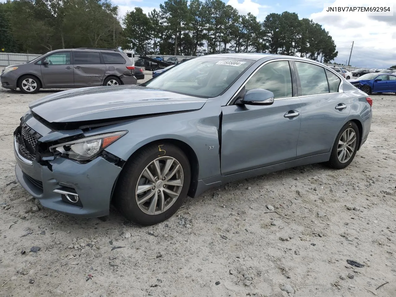 2014 Infiniti Q50 Base VIN: JN1BV7AP7EM692954 Lot: 71935004