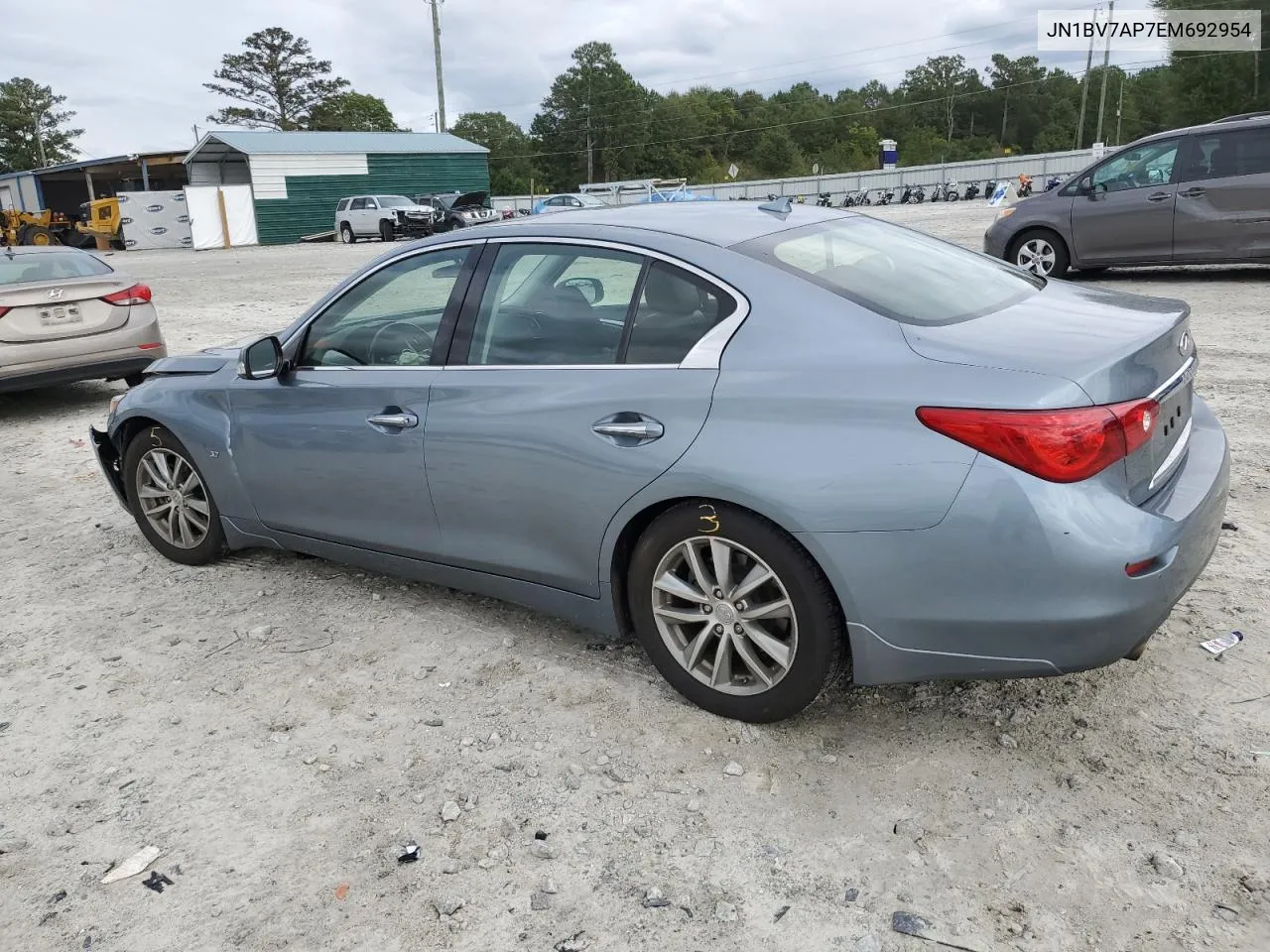 2014 Infiniti Q50 Base VIN: JN1BV7AP7EM692954 Lot: 71935004