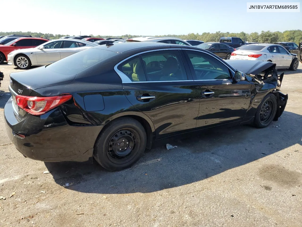 2014 Infiniti Q50 Base VIN: JN1BV7AR7EM689585 Lot: 72141934