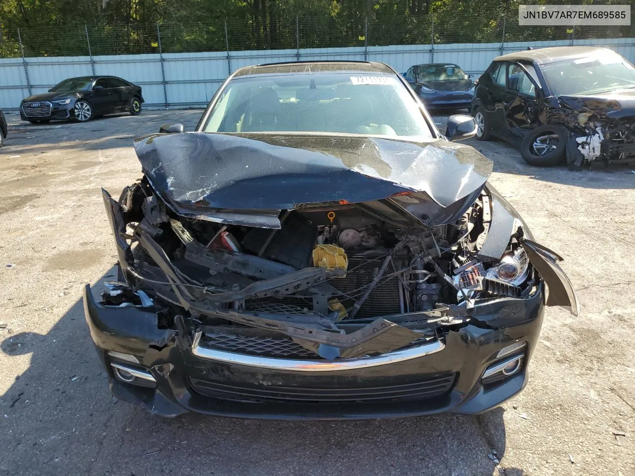 JN1BV7AR7EM689585 2014 Infiniti Q50 Base