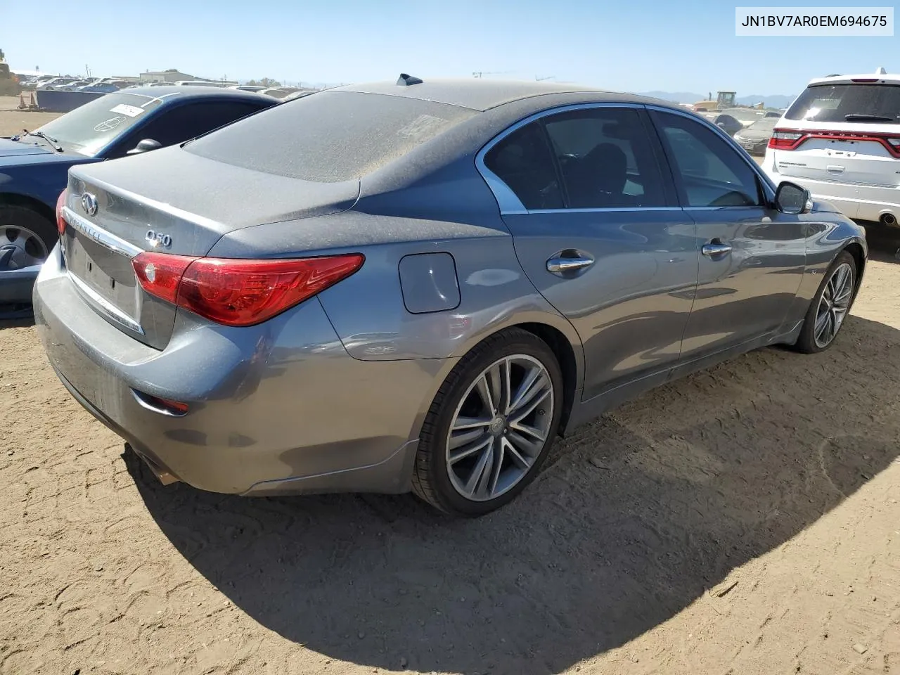 JN1BV7AR0EM694675 2014 Infiniti Q50 Base