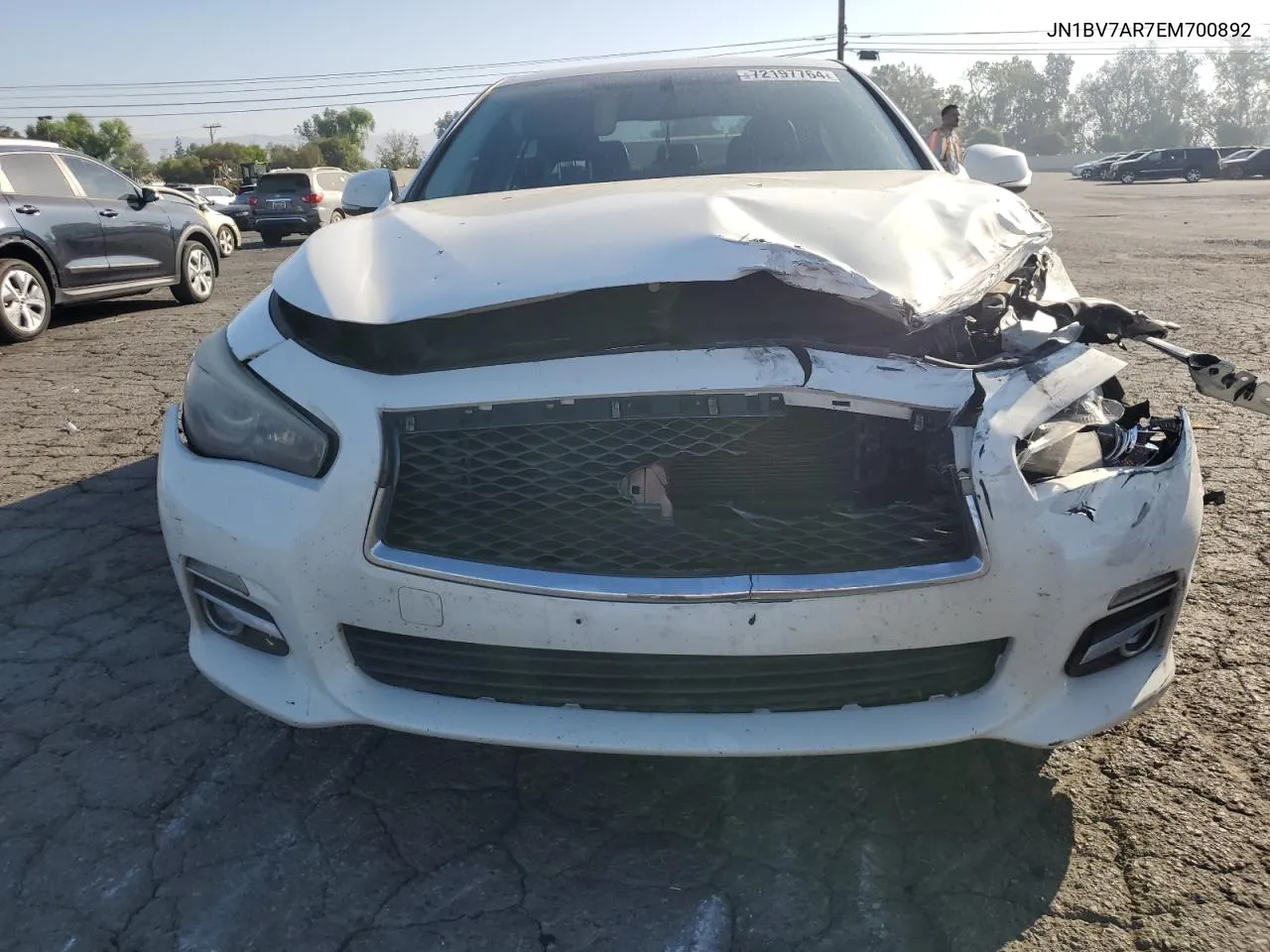 JN1BV7AR7EM700892 2014 Infiniti Q50 Base