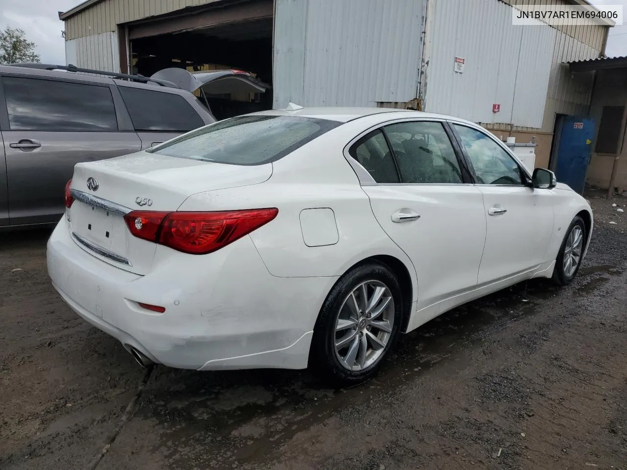 JN1BV7AR1EM694006 2014 Infiniti Q50 Base