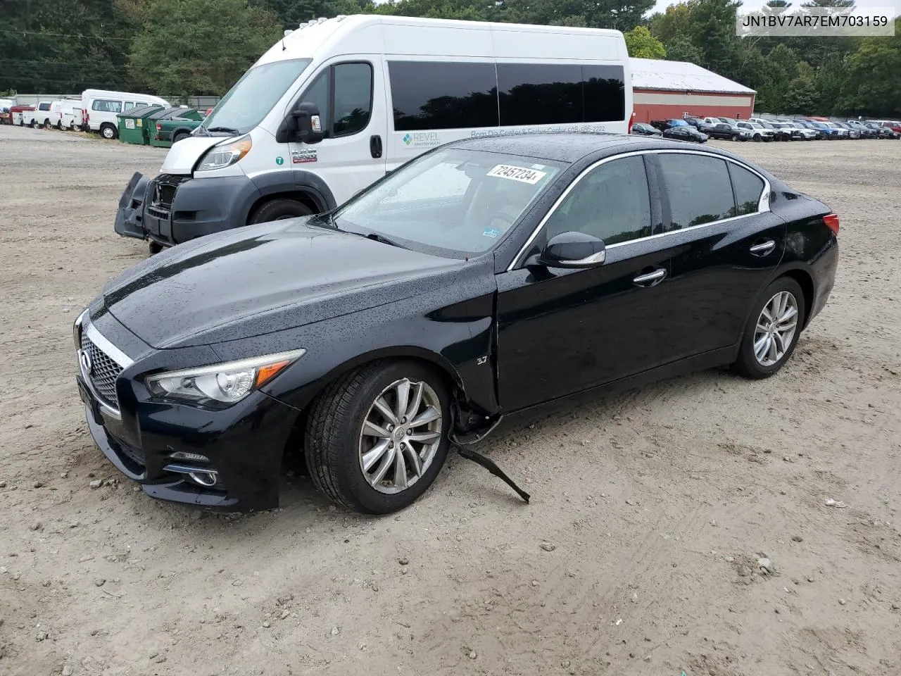 JN1BV7AR7EM703159 2014 Infiniti Q50 Base