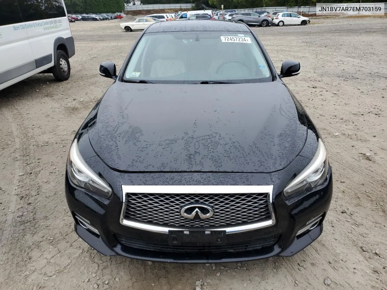 2014 Infiniti Q50 Base VIN: JN1BV7AR7EM703159 Lot: 72457234