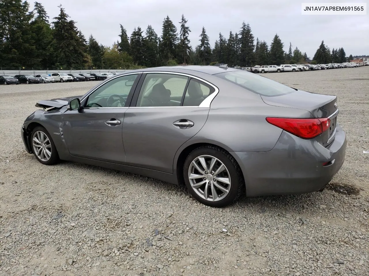 JN1AV7AP8EM691565 2014 Infiniti Q50 Hybrid Premium