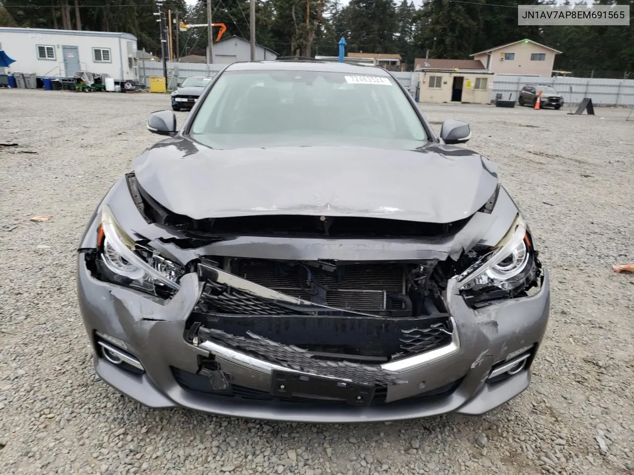 2014 Infiniti Q50 Hybrid Premium VIN: JN1AV7AP8EM691565 Lot: 72463524