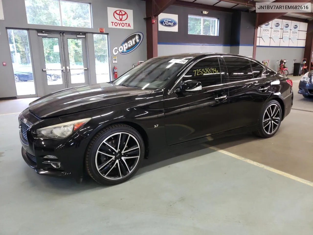 2014 Infiniti Q50 Base VIN: JN1BV7AR1EM682616 Lot: 72558894