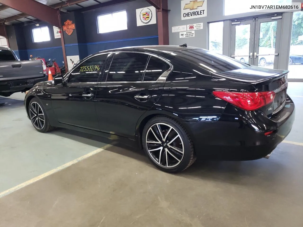 2014 Infiniti Q50 Base VIN: JN1BV7AR1EM682616 Lot: 72558894