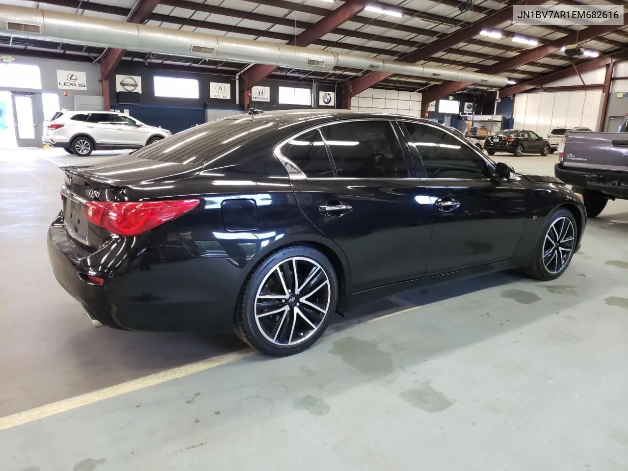 2014 Infiniti Q50 Base VIN: JN1BV7AR1EM682616 Lot: 72558894