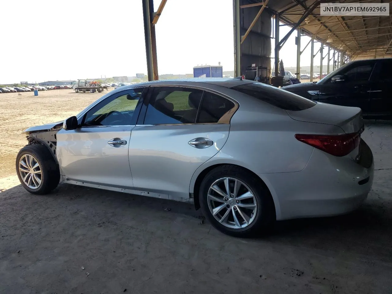 2014 Infiniti Q50 Base VIN: JN1BV7AP1EM692965 Lot: 72617744