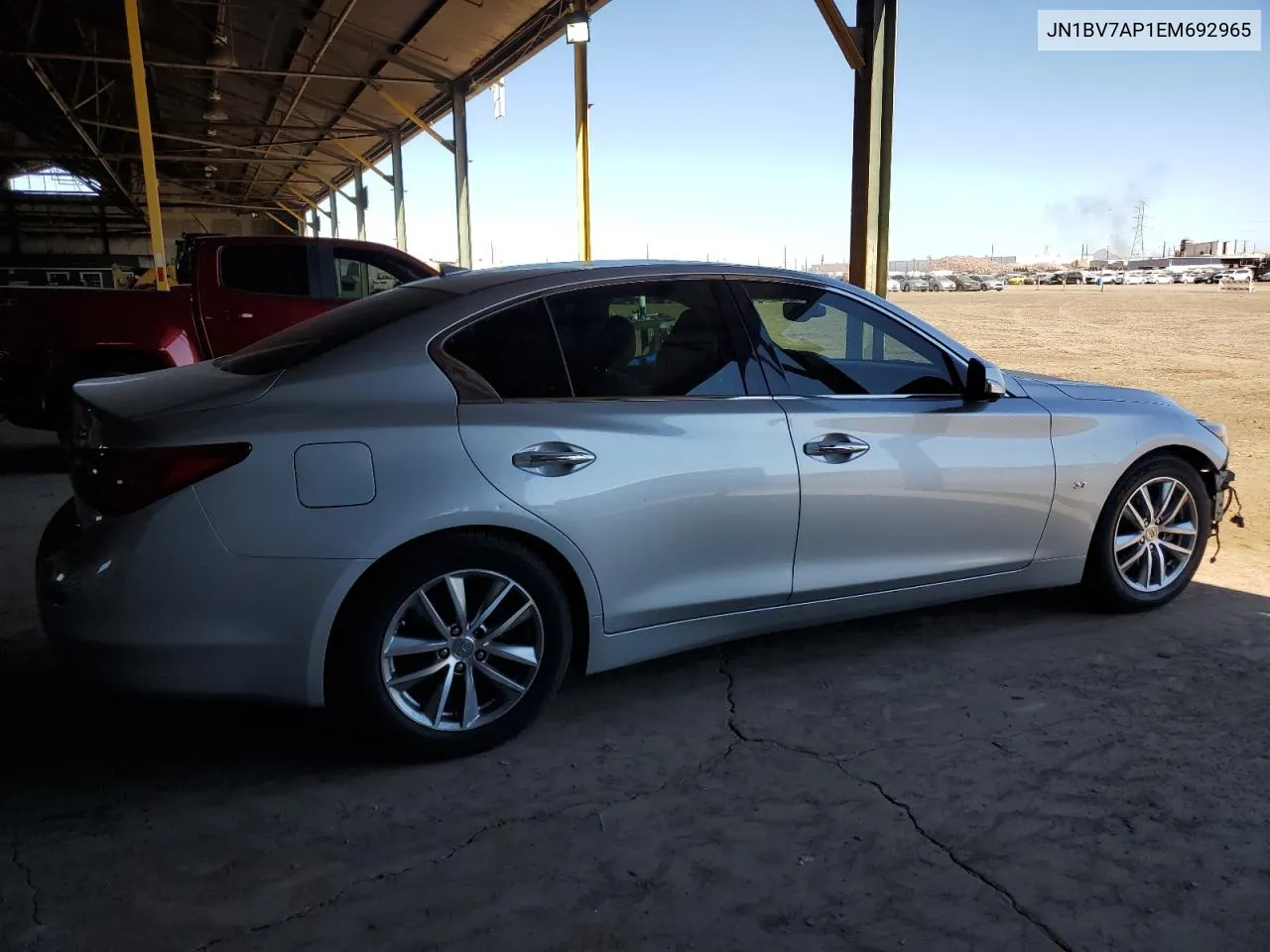 2014 Infiniti Q50 Base VIN: JN1BV7AP1EM692965 Lot: 72617744