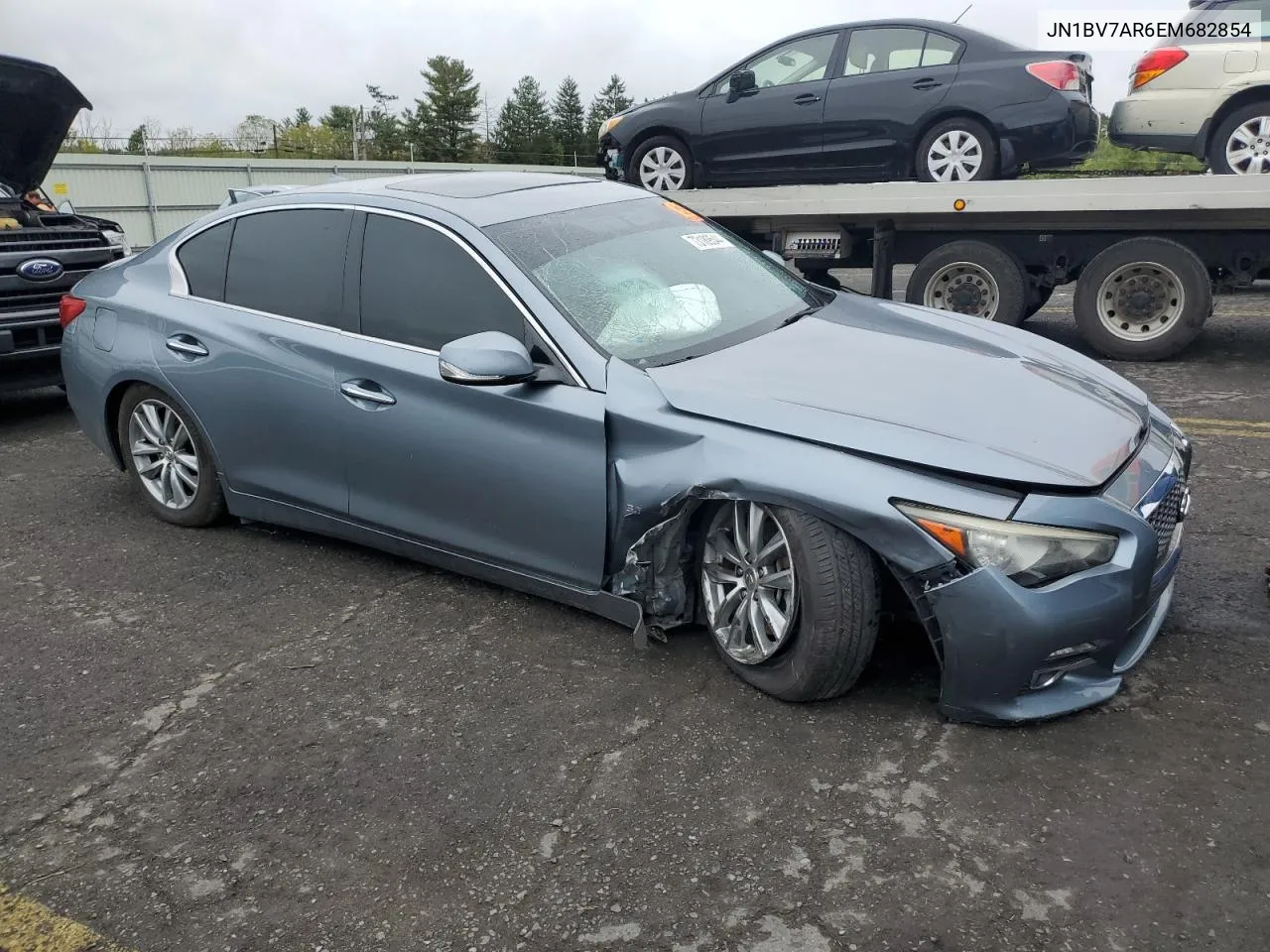 2014 Infiniti Q50 Base VIN: JN1BV7AR6EM682854 Lot: 73189544