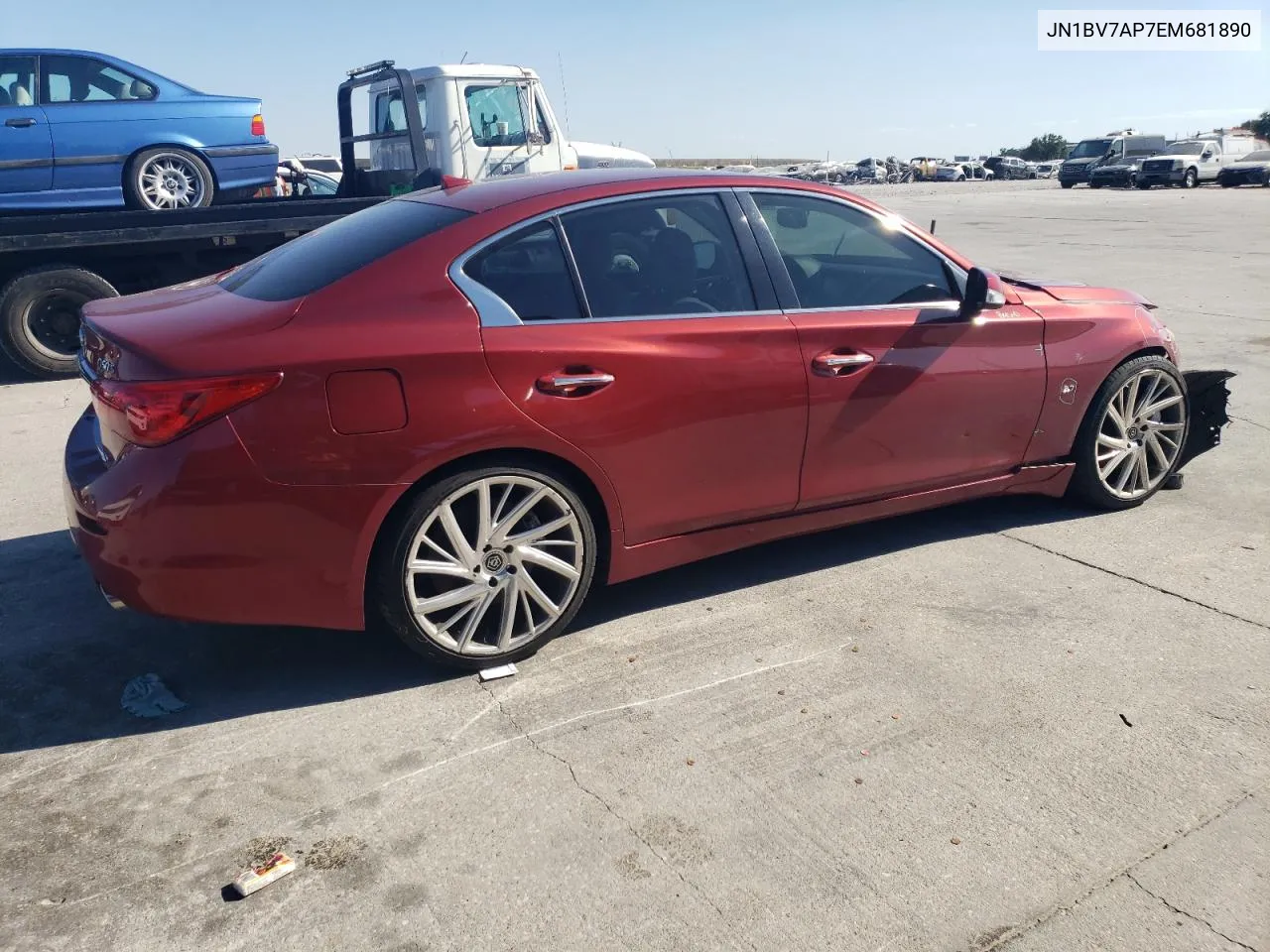 2014 Infiniti Q50 Base VIN: JN1BV7AP7EM681890 Lot: 73420694