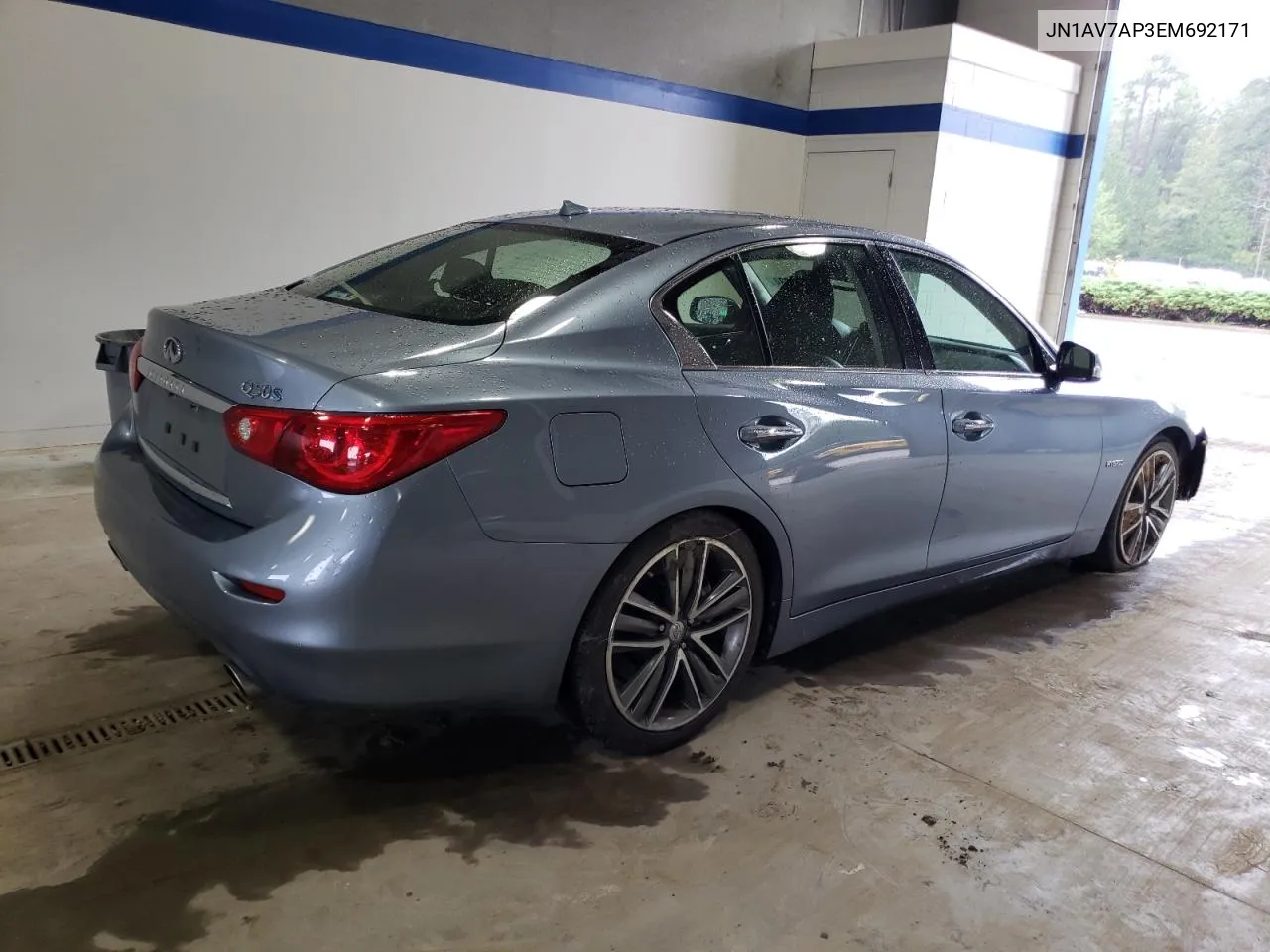 2014 Infiniti Q50 Hybrid Premium VIN: JN1AV7AP3EM692171 Lot: 73690034