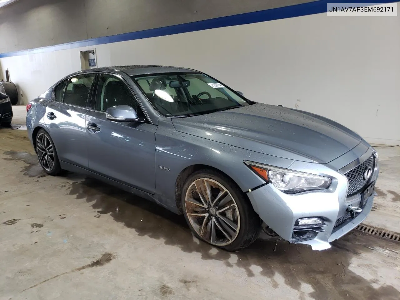 2014 Infiniti Q50 Hybrid Premium VIN: JN1AV7AP3EM692171 Lot: 73690034