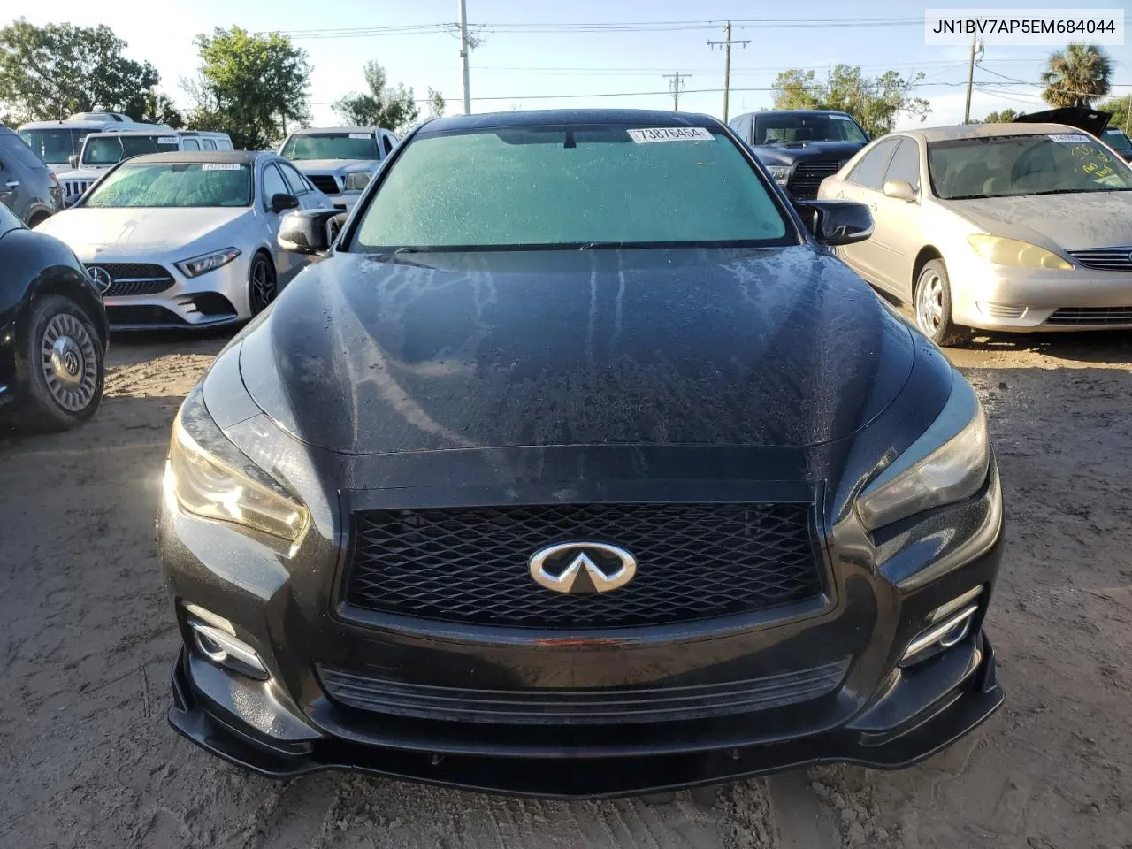 2014 Infiniti Q50 Base VIN: JN1BV7AP5EM684044 Lot: 73876454