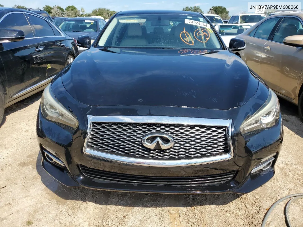 JN1BV7AP9EM688260 2014 Infiniti Q50 Base