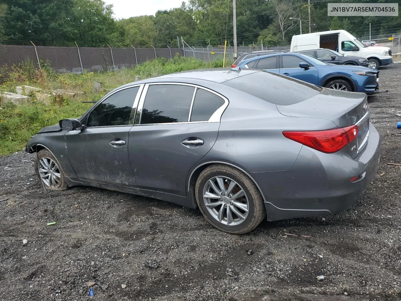 2014 Infiniti Q50 Base VIN: JN1BV7AR5EM704536 Lot: 74130684