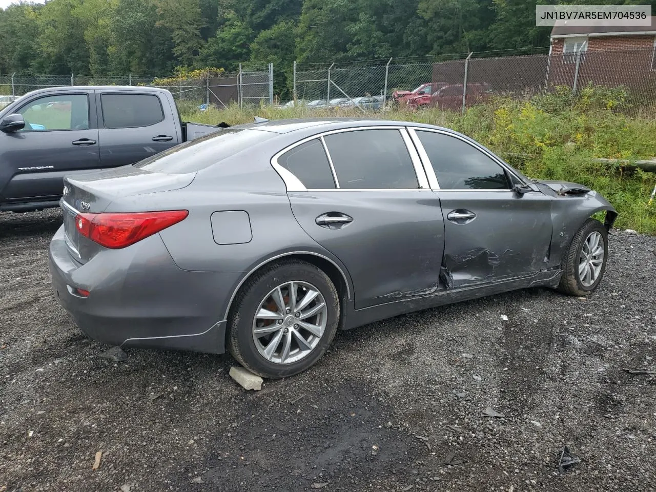 2014 Infiniti Q50 Base VIN: JN1BV7AR5EM704536 Lot: 74130684