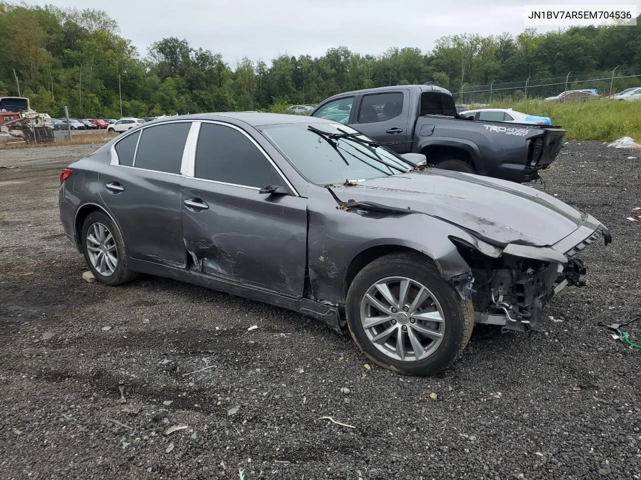 2014 Infiniti Q50 Base VIN: JN1BV7AR5EM704536 Lot: 74130684