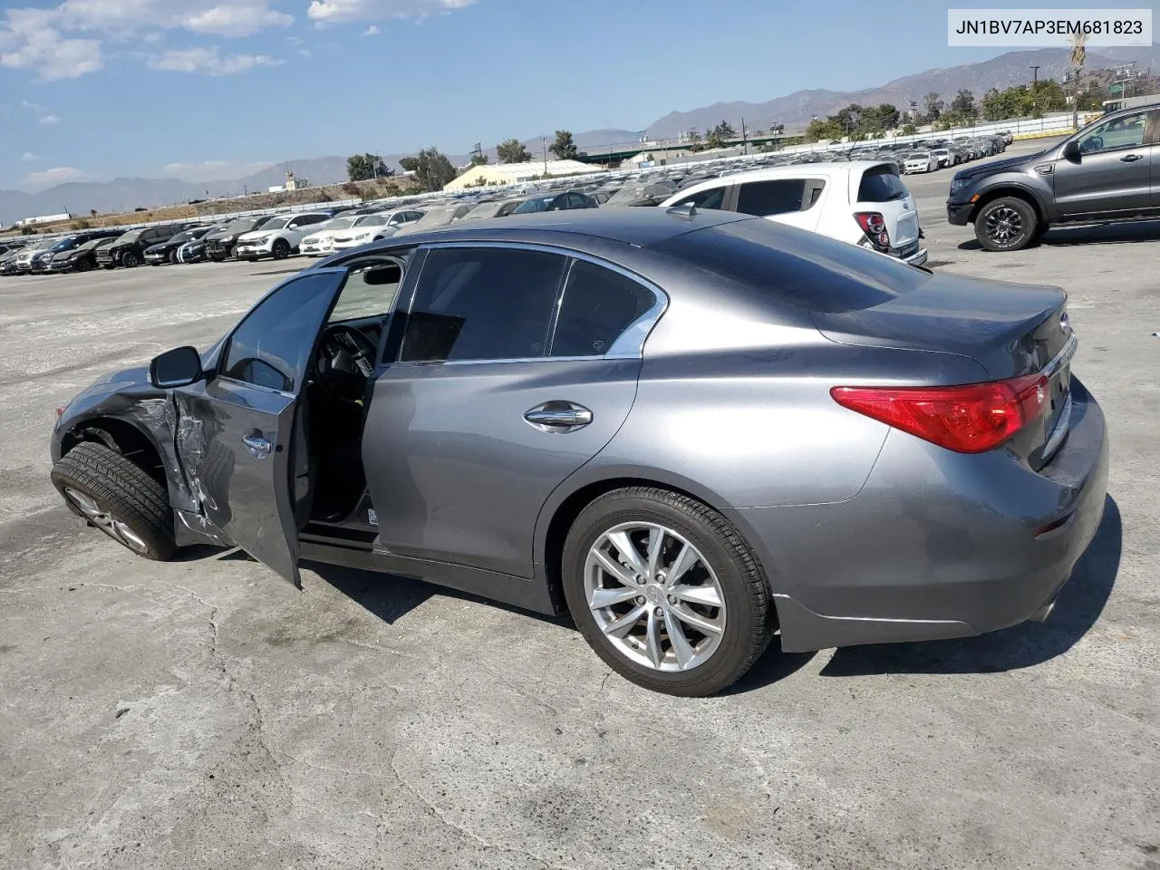 2014 Infiniti Q50 Base VIN: JN1BV7AP3EM681823 Lot: 74272304