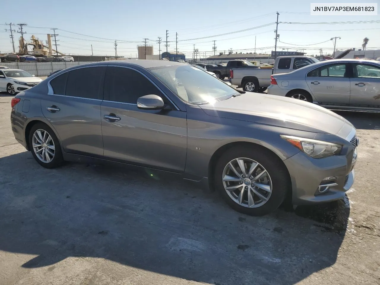 2014 Infiniti Q50 Base VIN: JN1BV7AP3EM681823 Lot: 74272304