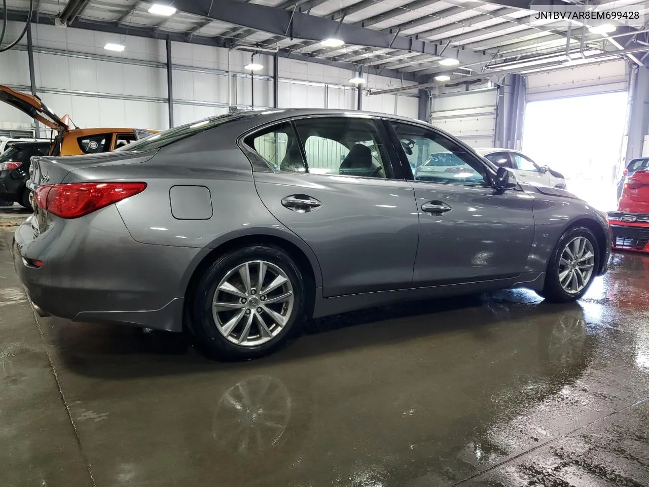 2014 Infiniti Q50 Base VIN: JN1BV7AR8EM699428 Lot: 75087614