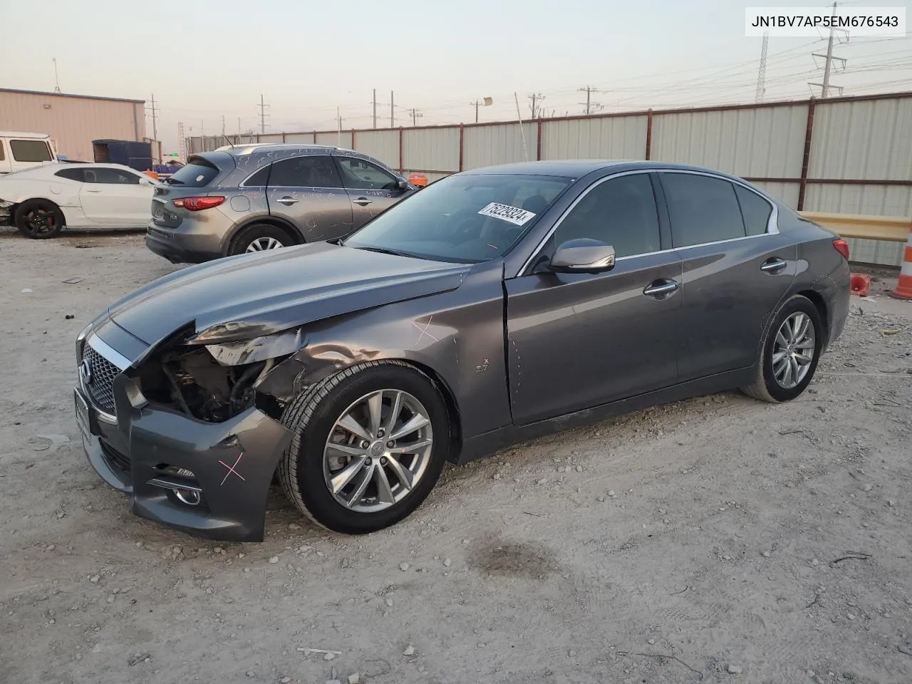 JN1BV7AP5EM676543 2014 Infiniti Q50 Base