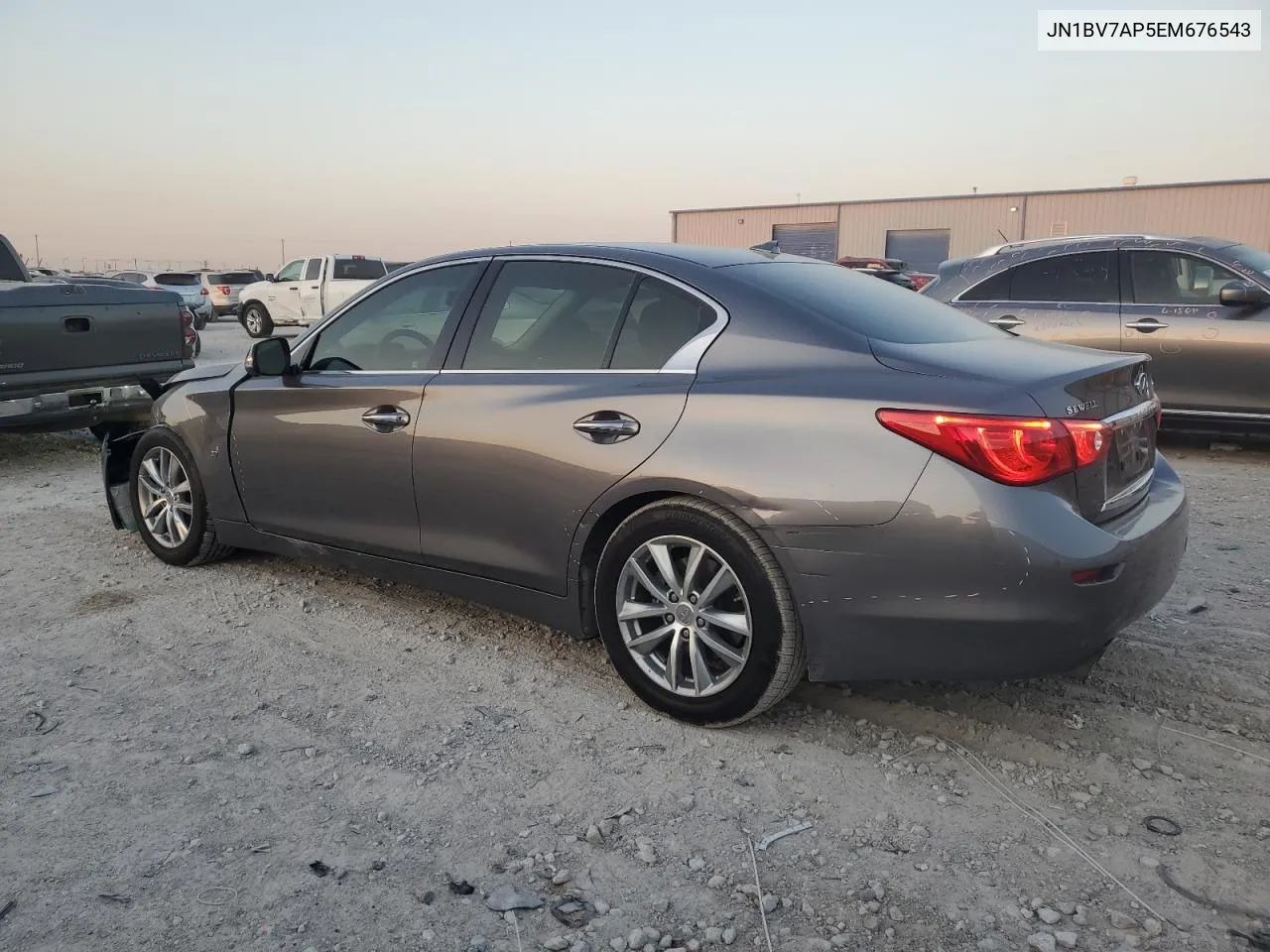 2014 Infiniti Q50 Base VIN: JN1BV7AP5EM676543 Lot: 75229324