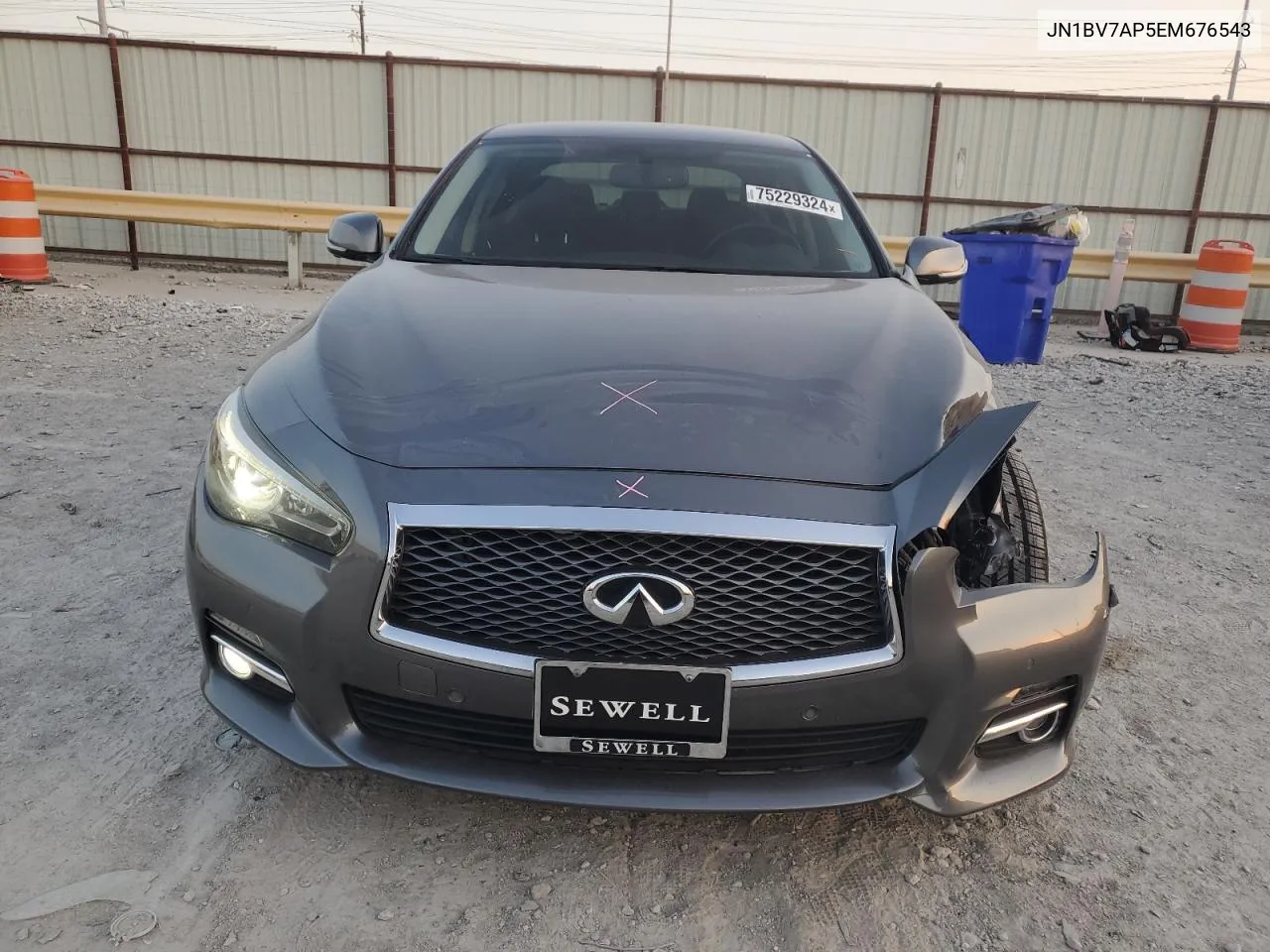 JN1BV7AP5EM676543 2014 Infiniti Q50 Base