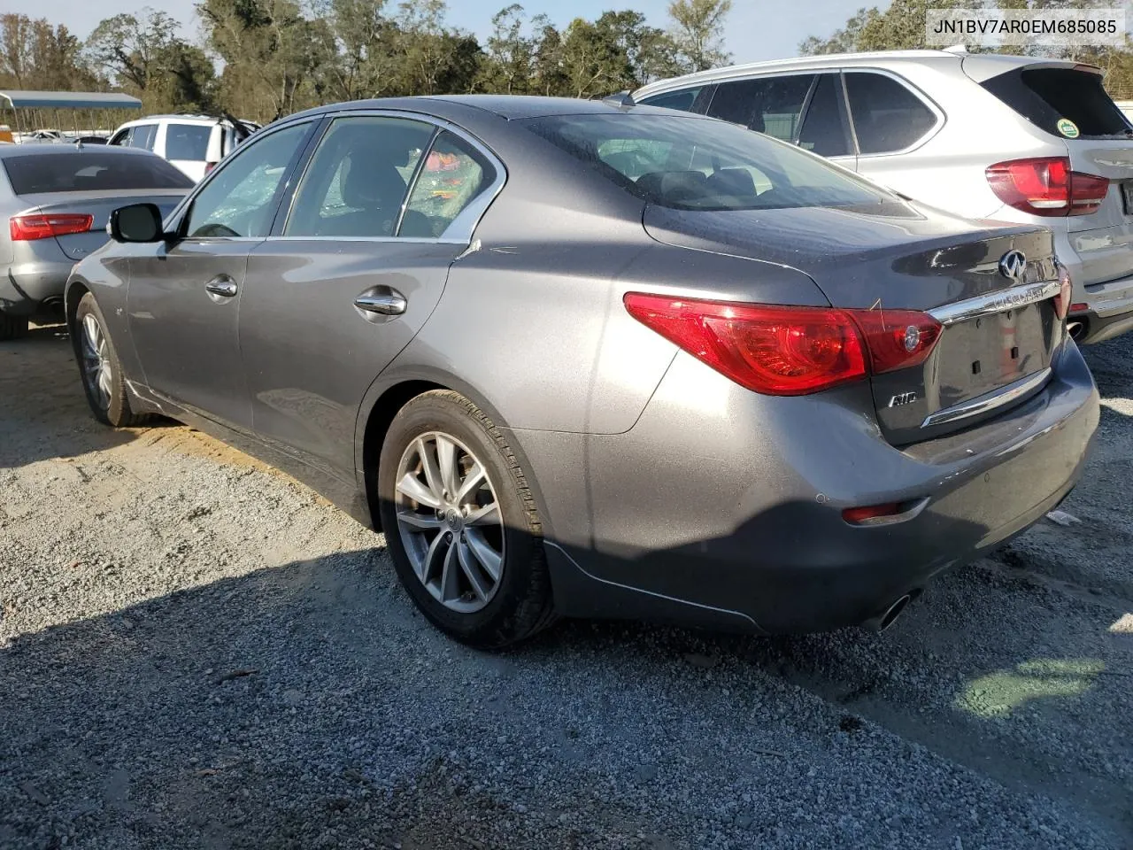 2014 Infiniti Q50 Base VIN: JN1BV7AR0EM685085 Lot: 75480874