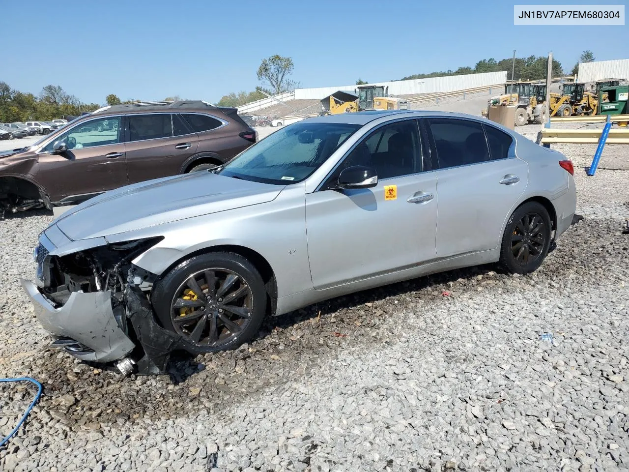 2014 Infiniti Q50 Base VIN: JN1BV7AP7EM680304 Lot: 75611674